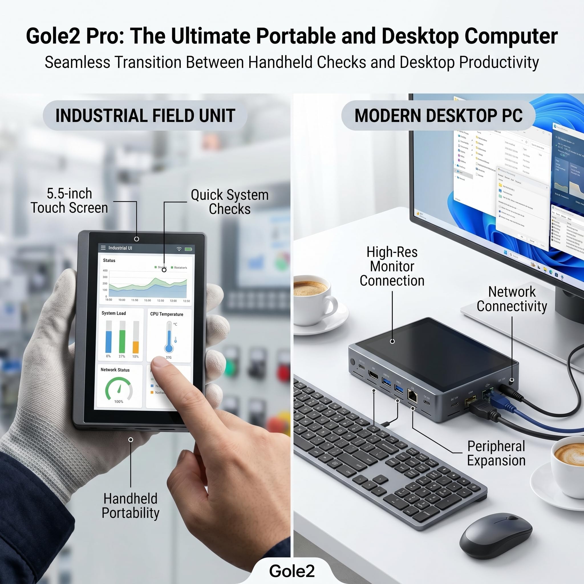 Amazon.co.jp: HIGOLEPC Mini PC Windows 11 PRO,Celeron N5095 Mini
